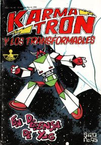 Portada de Karmatrón y Los Transformables No. 45