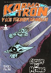 Portada de Karmatrón y Los Transformables No. 32