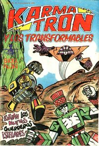 Portada de Karmatrón y Los Transformables No. 34