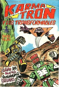 Portada de Karmatrón y Los Transformables No. 34