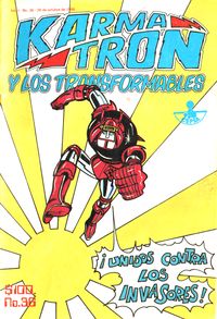 Portada de Karmatrón y Los Transformables No. 36